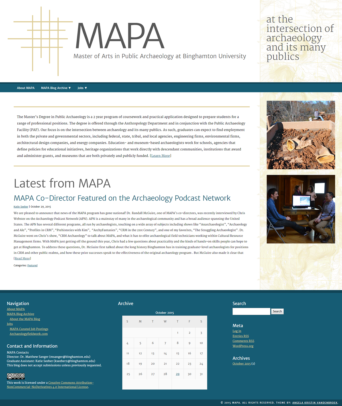 MAPA Website